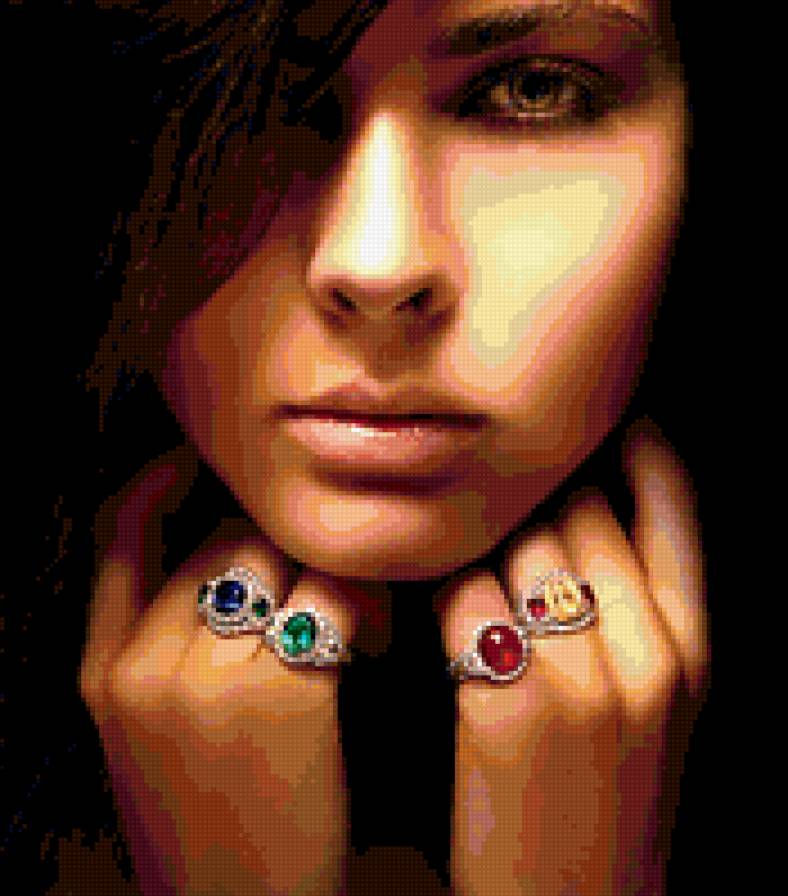 девушка - девушка, пин-ап - предпросмотр