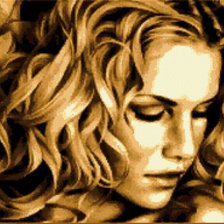 Схема вышивки «девушка»