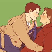 Схема вышивки «Destiel»