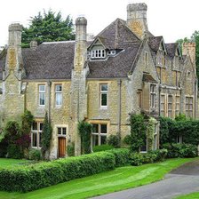 Схема вышивки «старый английский дом»