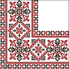 Схема вышивки «салфетка»