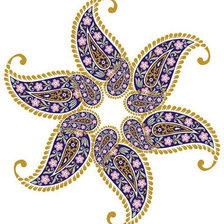 Схема вышивки «узор для подушки»