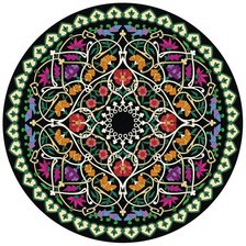 Схема вышивки «узор для салфетки»