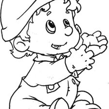 Схема вышивки «ребенк»