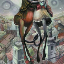 Схема вышивки «Коты художницы Н. Соколовой»