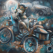 Схема вышивки «Коты художницы Н. Соколовой»