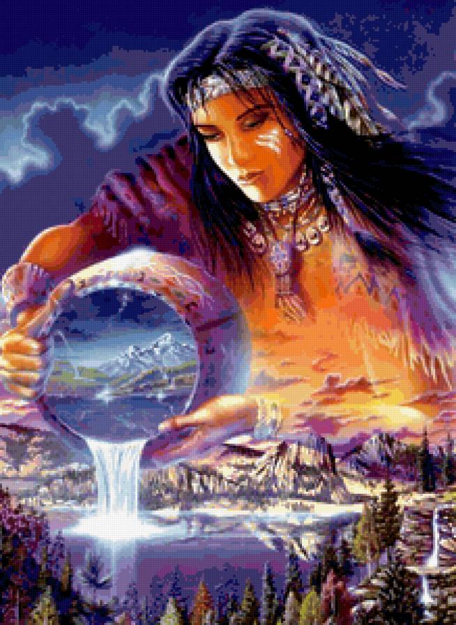 Индианка - девушки - предпросмотр