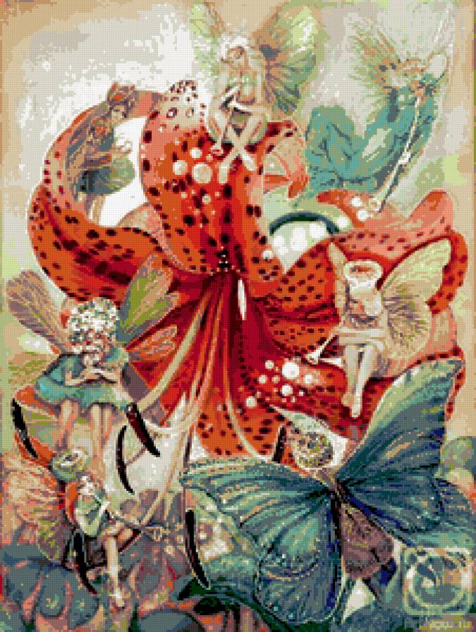 Картины художницы Н. Соколовой - феи - предпросмотр