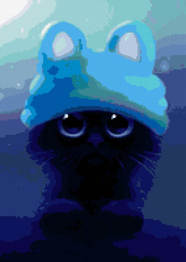 Черный Кот - животные, кот - предпросмотр