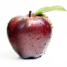 Схема вышивки «яблоко»