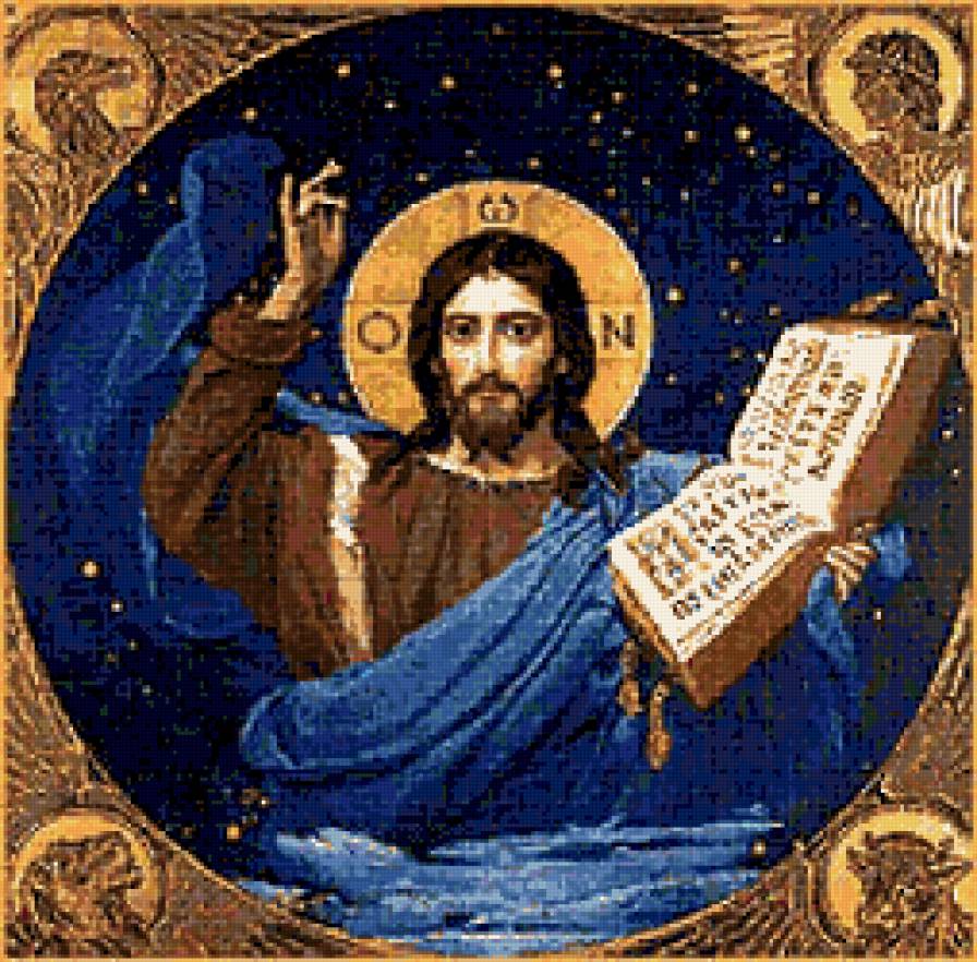 икона013 - святые, икона, ангелы - предпросмотр