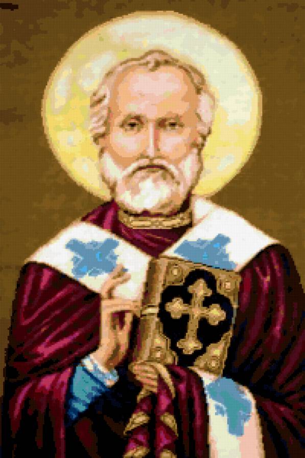 николай чудотворец - ангелы, святые, икона - предпросмотр