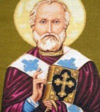 Схема вышивки «николай чудотворец»