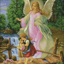 Схема вышивки «ангел хранитель»