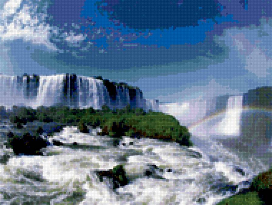 Игуасу - водопад, красота, бразилия - предпросмотр