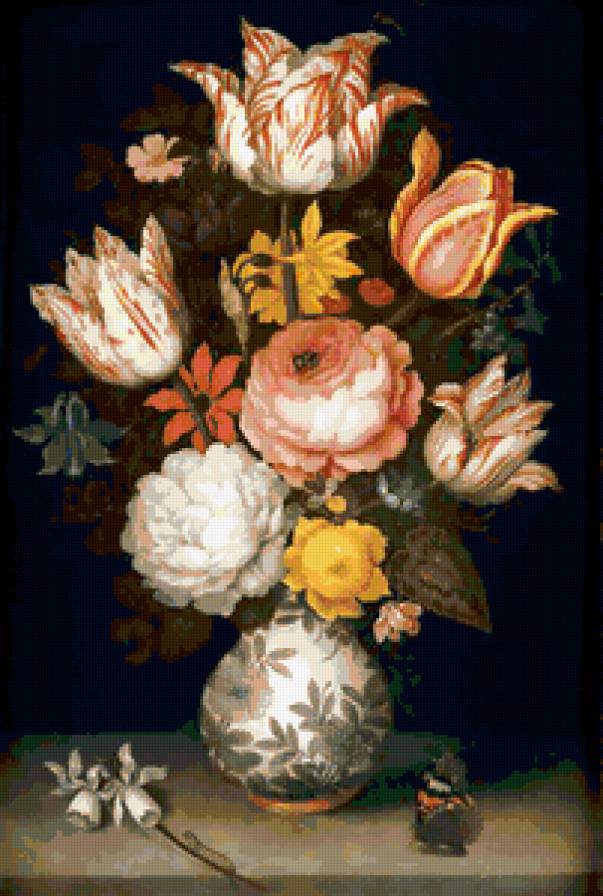 букет - тюльпан, пион - предпросмотр