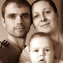 Схема вышивки «sepia»