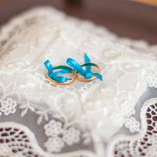 Схема вышивки «Кольца обручальные»