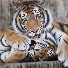 Схема вышивки «ХУДОЖНИК - Sandi Baker»