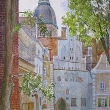 Схема вышивки «Рига»