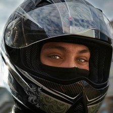 Схема вышивки «байкер»