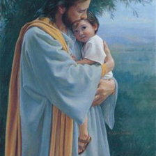 Схема вышивки «иисус»