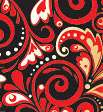 Схема вышивки «hohloma»