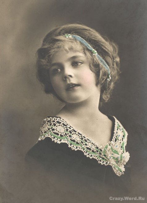 душечка - портрет, дети - оригинал