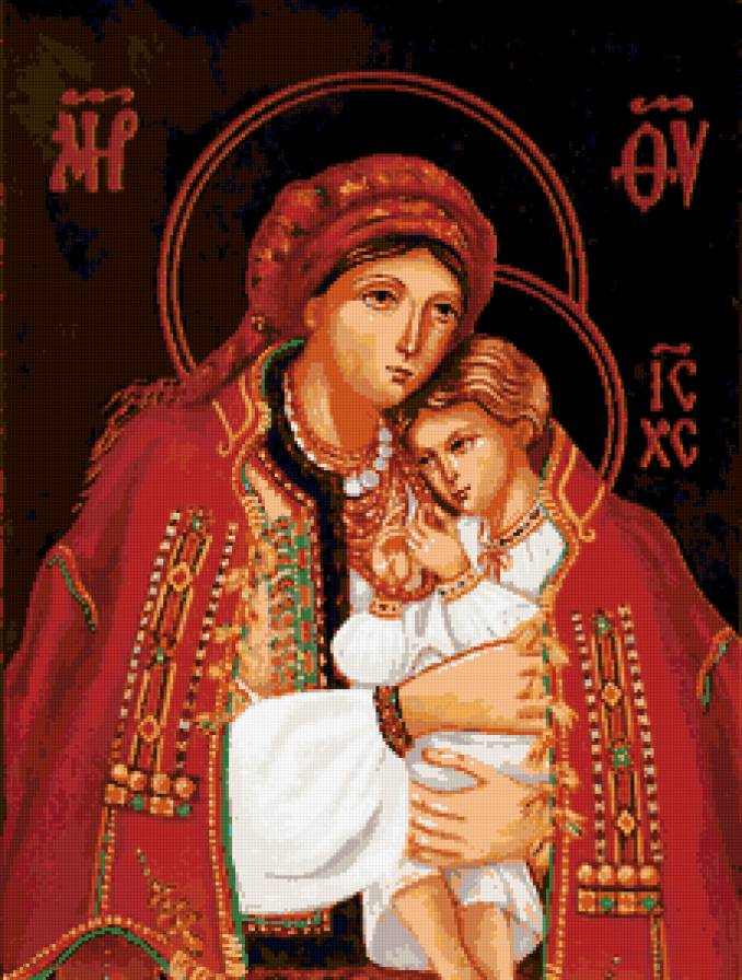 Украинская мадонна-2 - икона, мадонна - предпросмотр