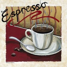 Схема вышивки «кофе»