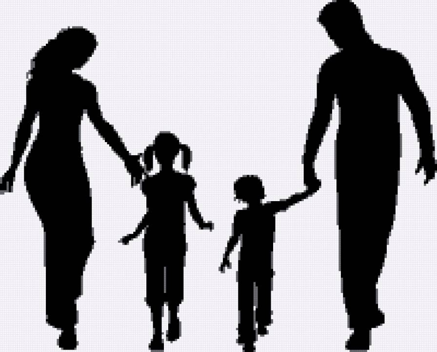 семья - контур - предпросмотр