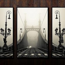 Схема вышивки «триптих»