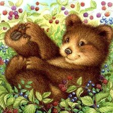 Схема вышивки «На лесной полянке»