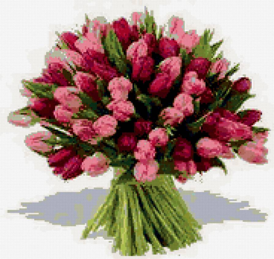 букет тюльпанов - предпросмотр