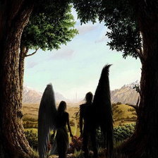 Схема вышивки «пара»