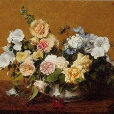 Схема вышивки «букет»