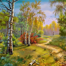 Схема вышивки «красота»