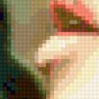 Предпросмотр схемы вышивки «Девушка с птицей» (№296431)