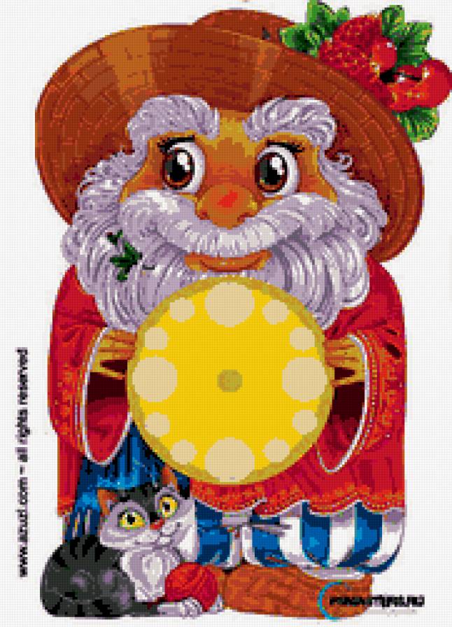 Добрый домовой - оберег, кот, домовой, дом - предпросмотр