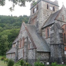 Схема вышивки «уэльс, храм»