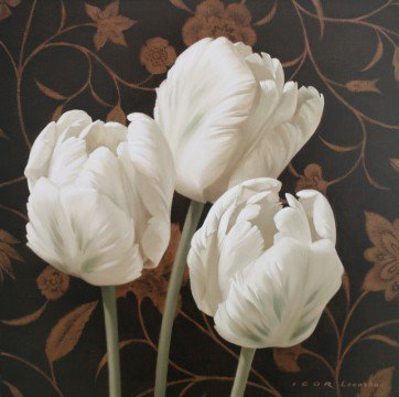 цветы от художника Игоря Левашова - цветы, природа - оригинал