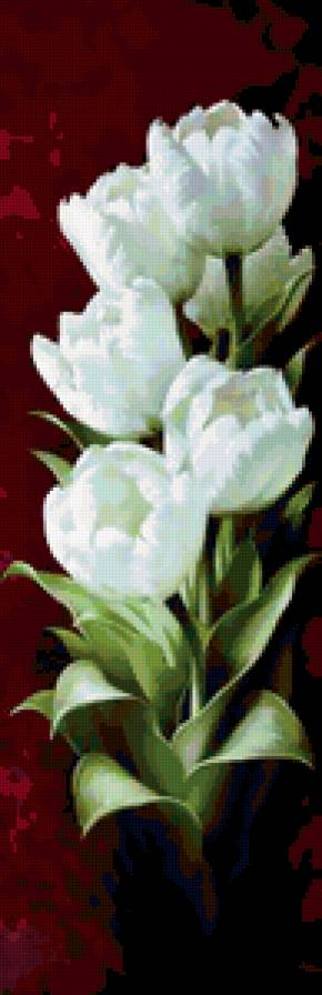 цветы от художника Игоря Левашова - природа, цветы - предпросмотр