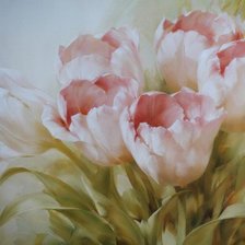 Схема вышивки «цветы от художника Игоря Левашова»