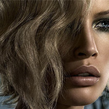 Схема вышивки «Девушка»