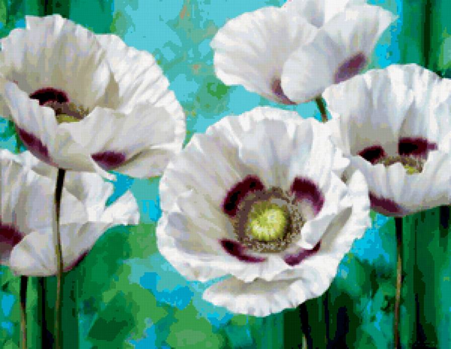 цветы от художника Игоря Левашова - цветы, природа - предпросмотр