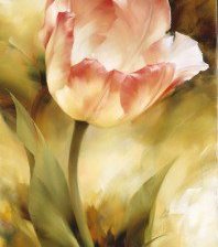 Схема вышивки «цветы от художника Игоря Левашова»