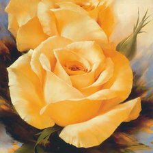 Схема вышивки «цветы от художника Игоря Левашова»