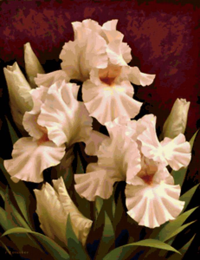 цветы от художника Игоря Левашова - цветы, природа - предпросмотр