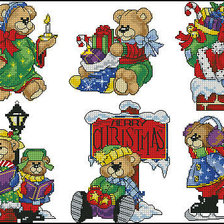 Схема вышивки «рождество»