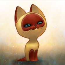 Схема вышивки «котенок по имени Гав»